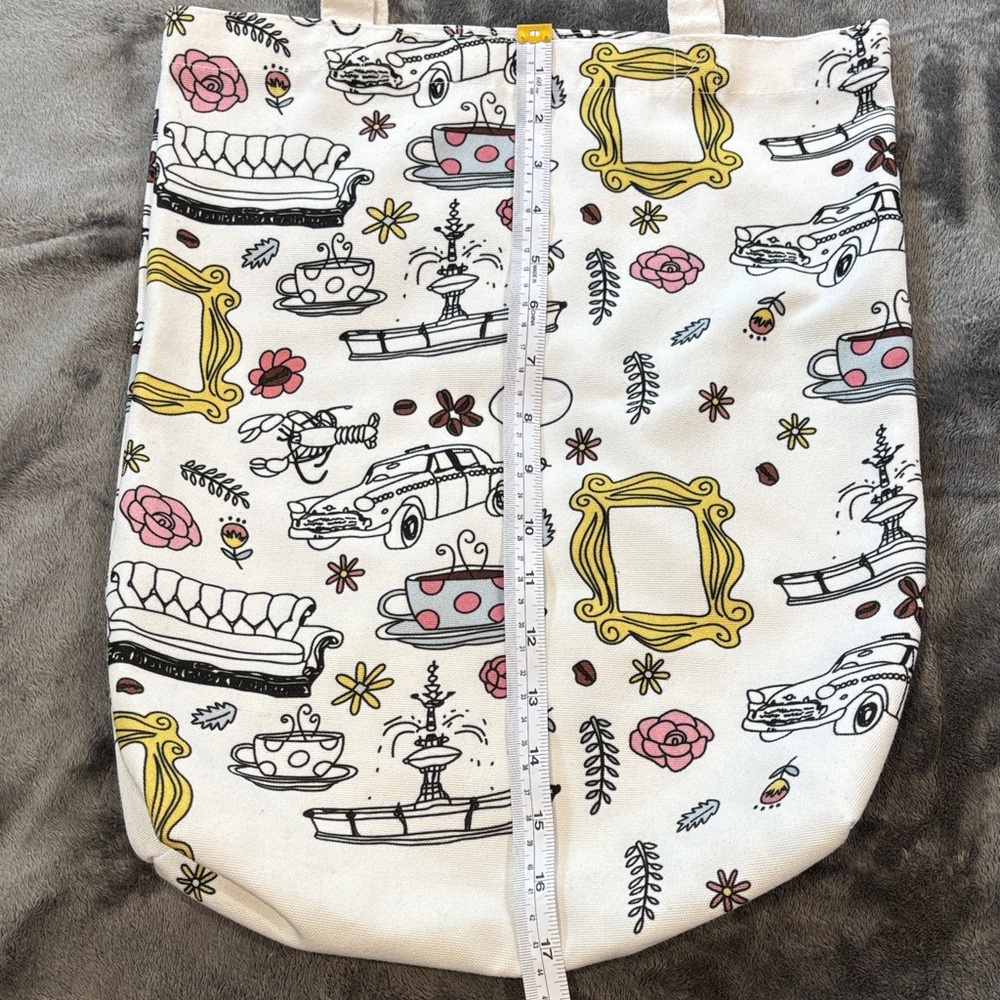 Tote Bag (Friends Theme)NWOT - Picture 4 of 5